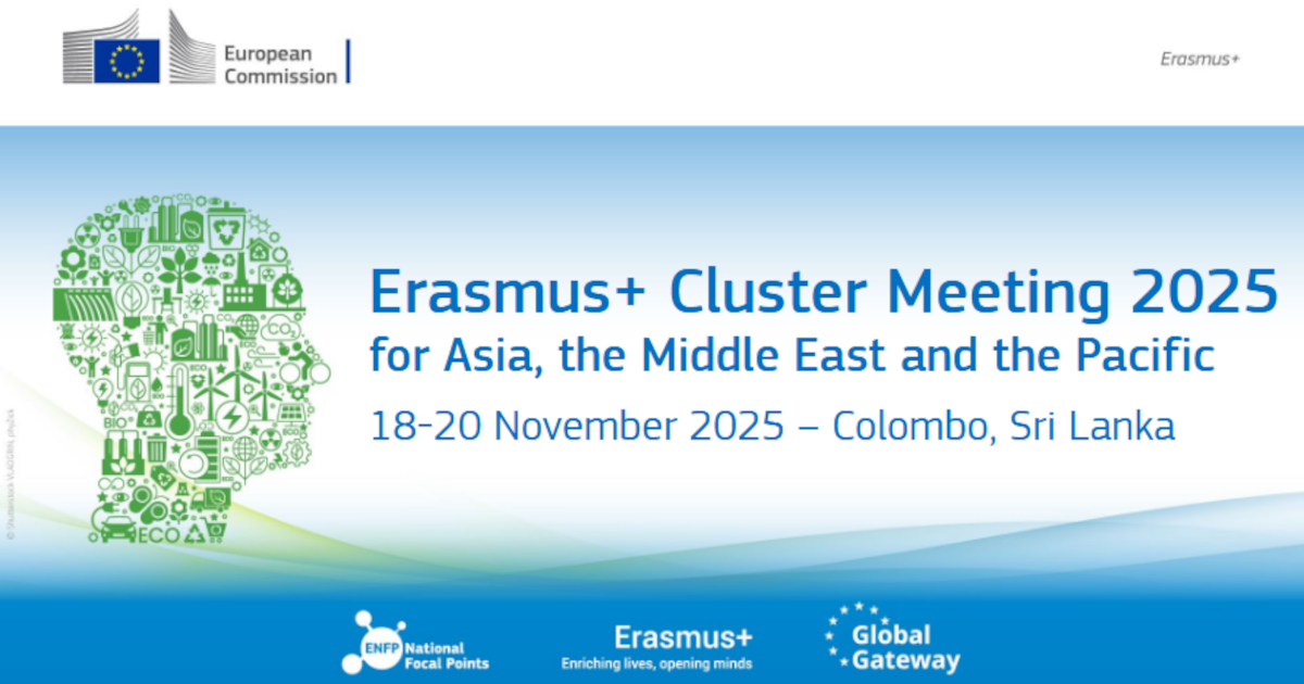 Presentation cover slide with European Commission logo